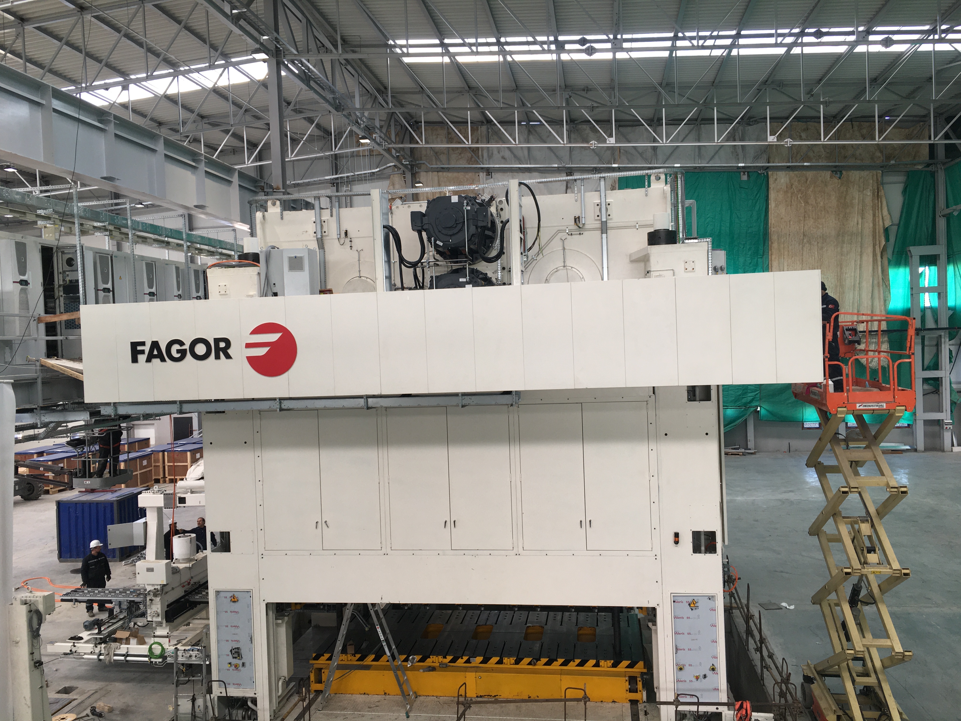 1600ton Fagor Servo Pres Montajı