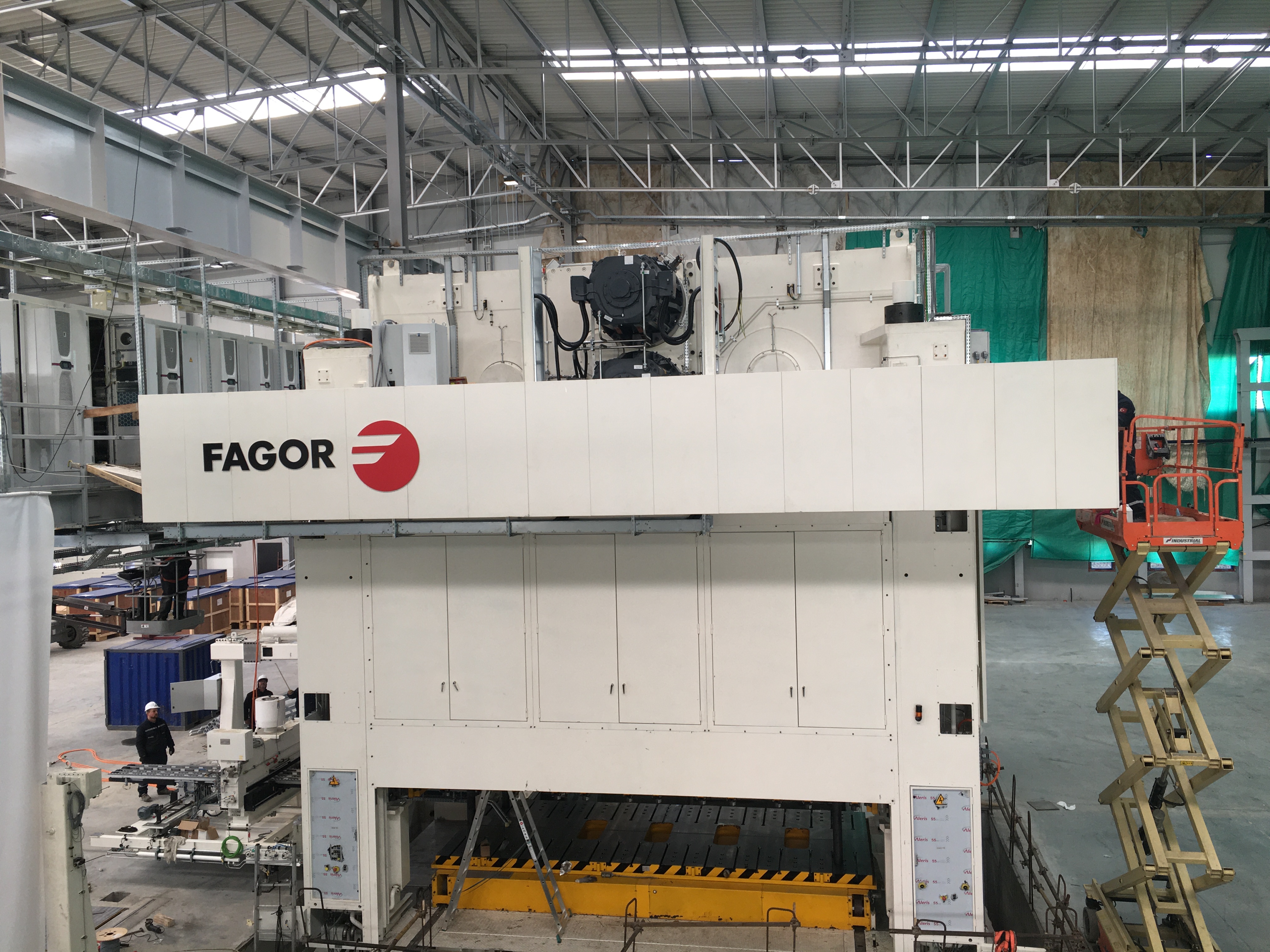 1600ton Fagor Servo Pres Montajı