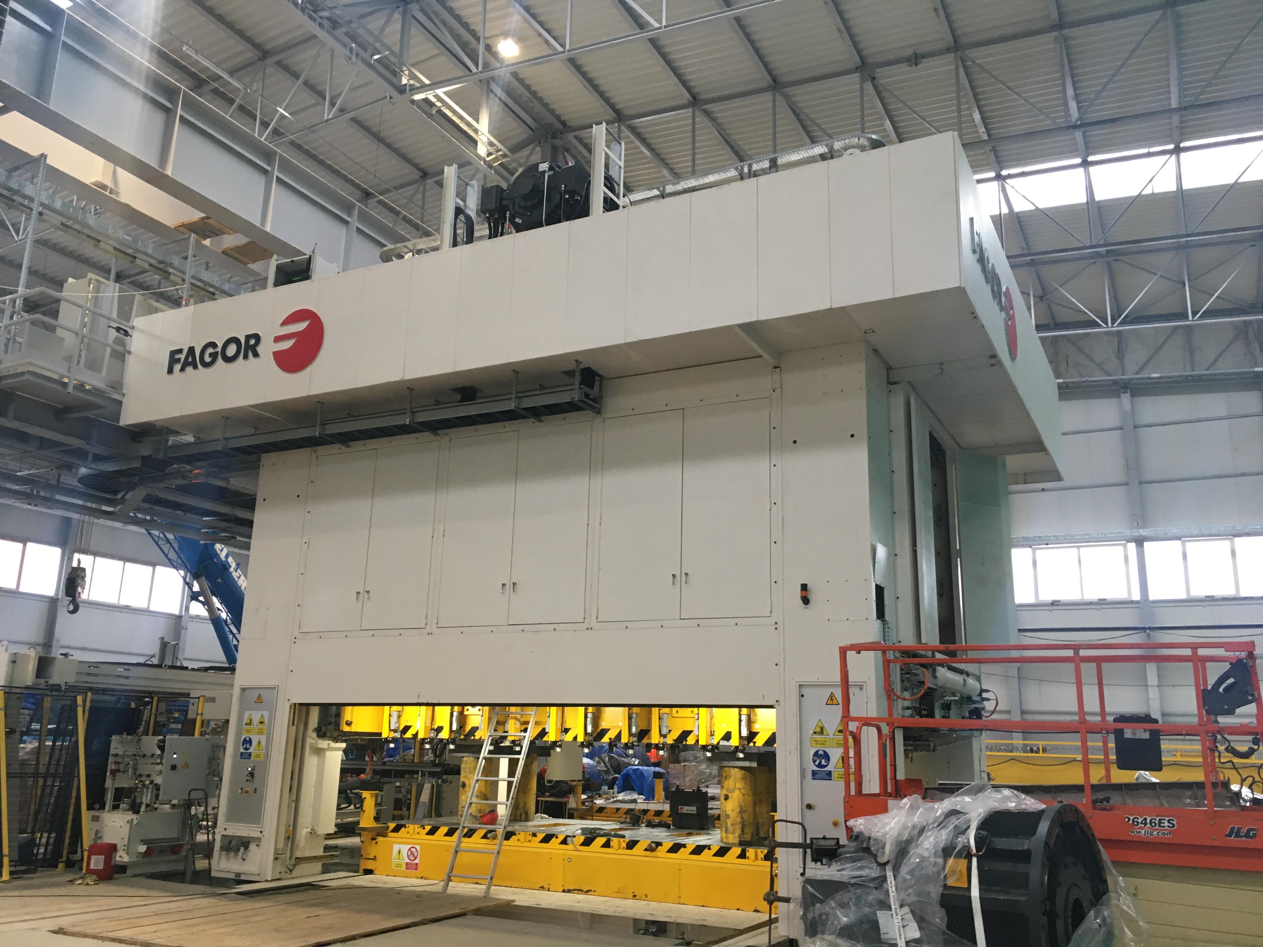 1600ton Fagor Servo Pres Montajı