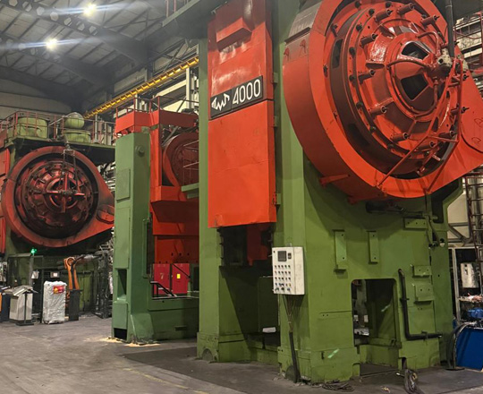 Sıcak Dövme Presi Taşıma Kurulum Revizyon