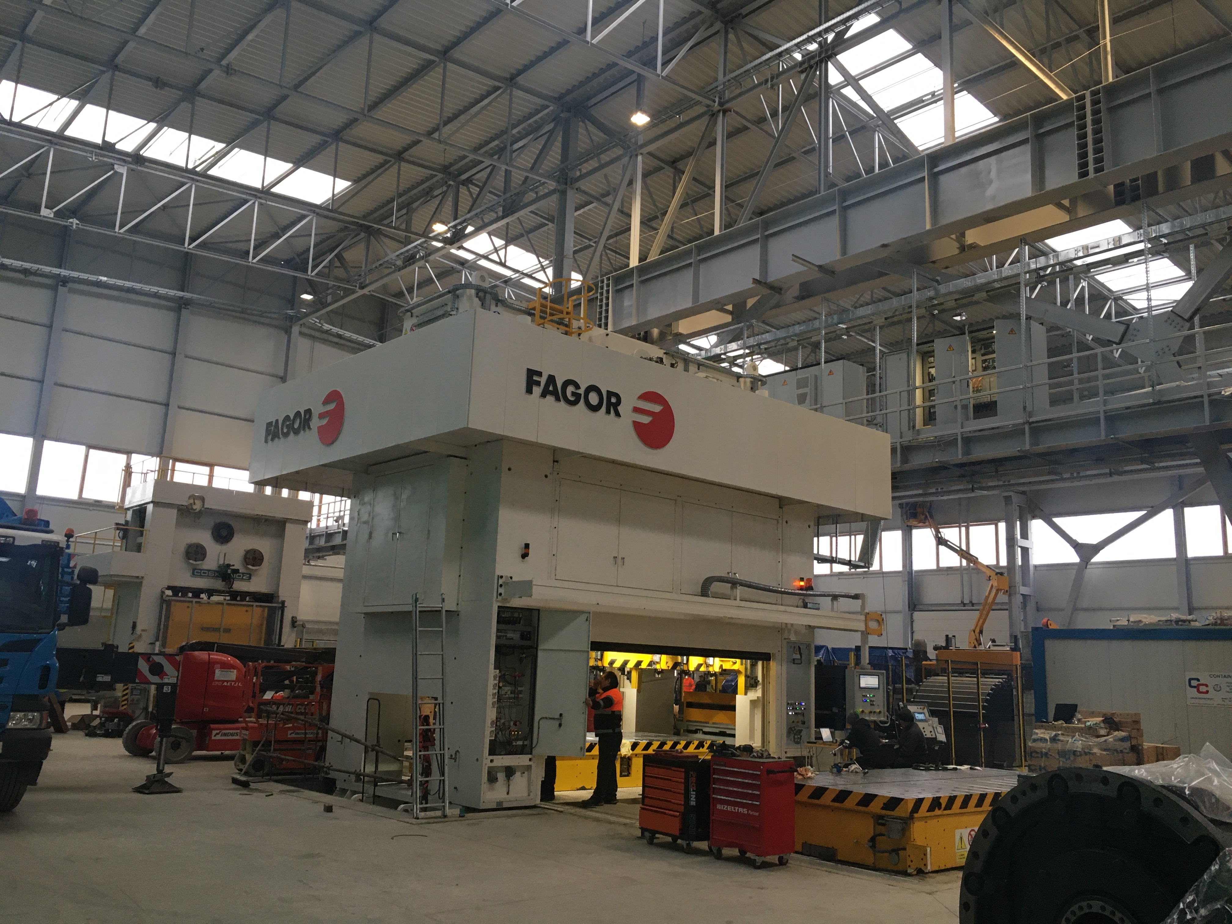 1600ton Fagor Servo Pres Montajı