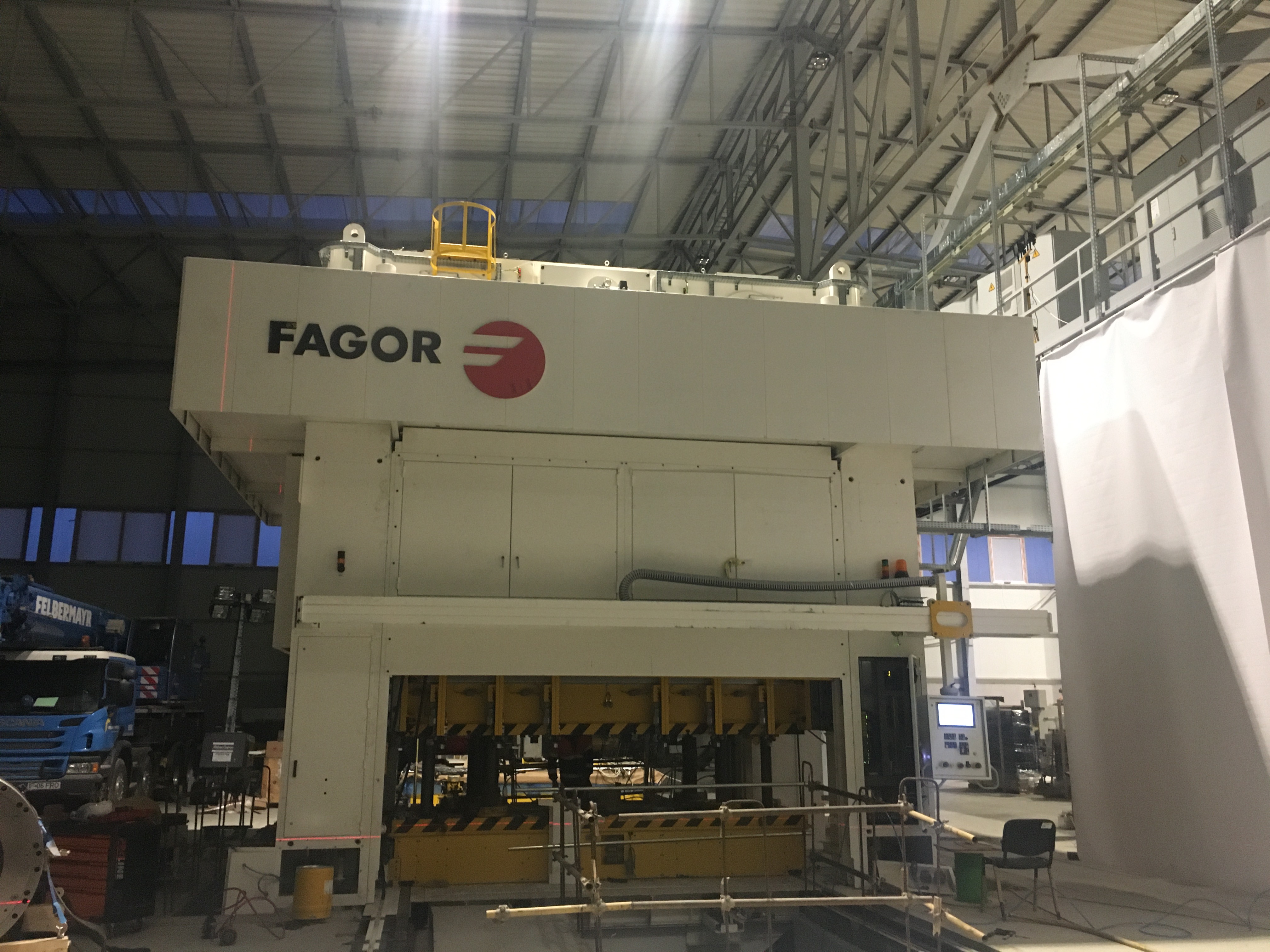 1600ton Fagor Servo Pres Montajı