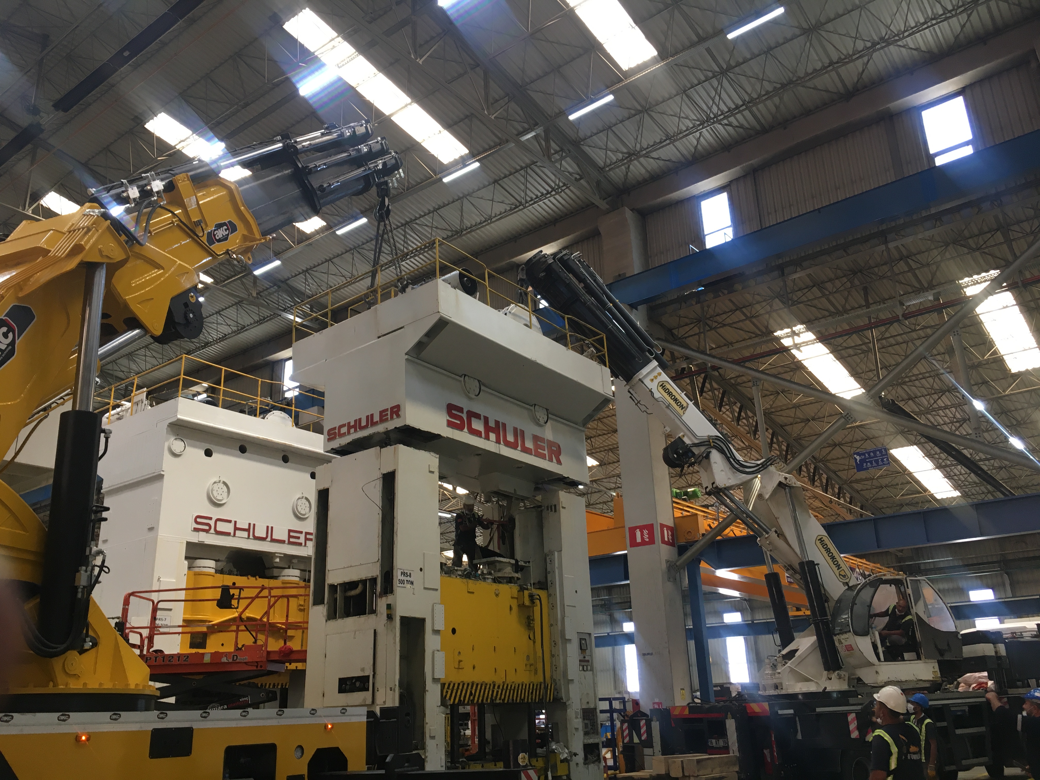 500ton Schuller Pres Taşıma