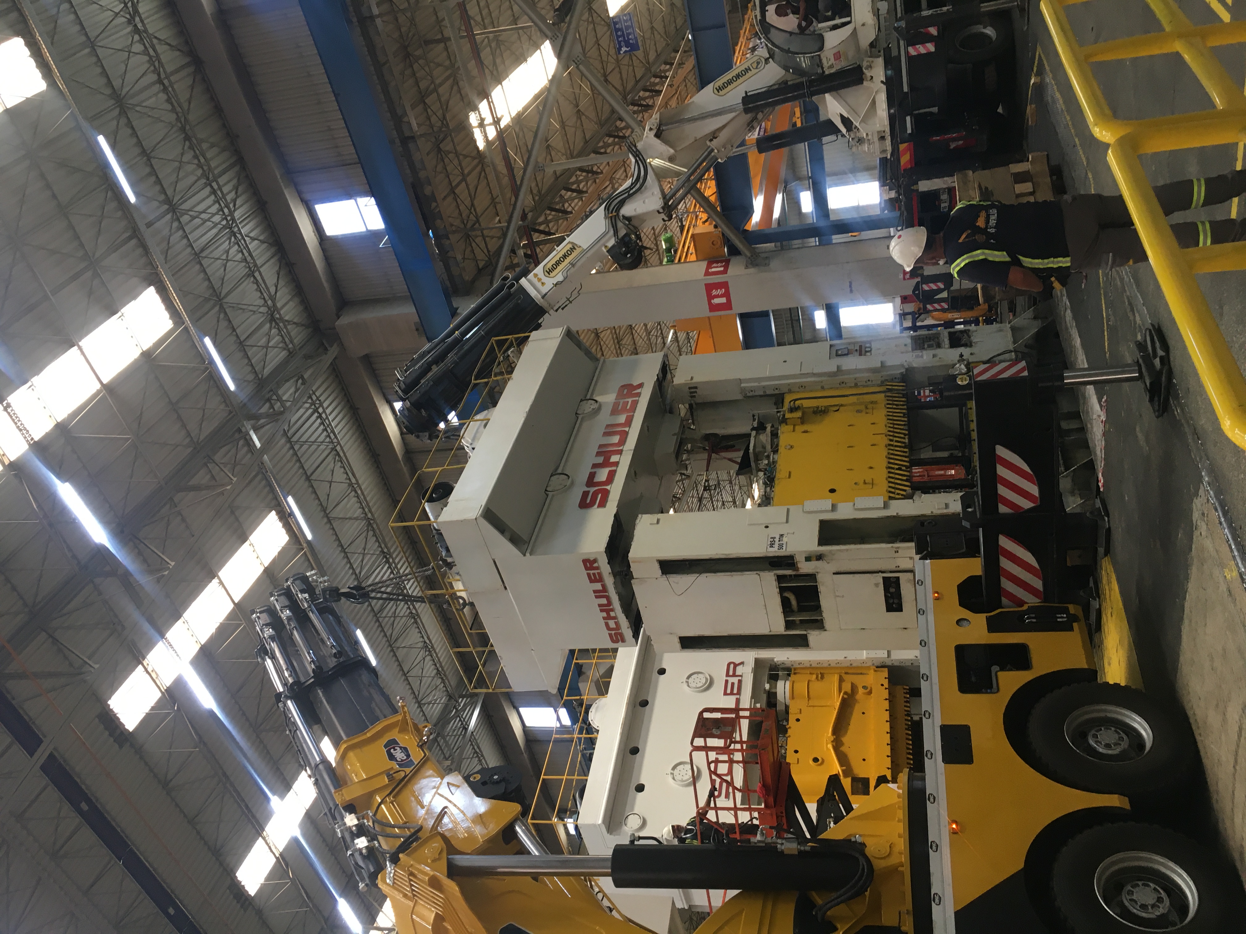 500ton Schuller Pres Taşıma
