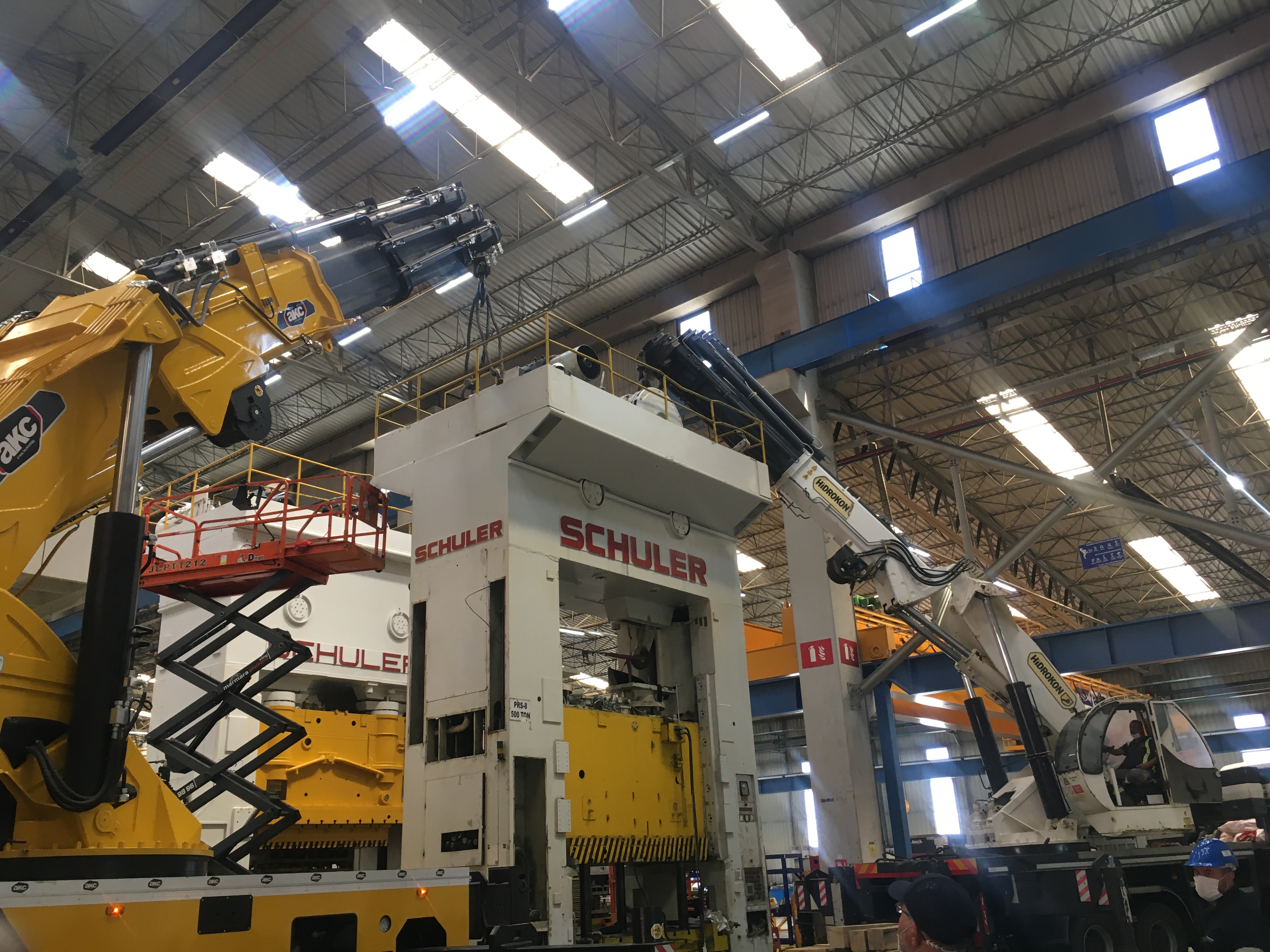 500ton Schuller Pres Taşıma