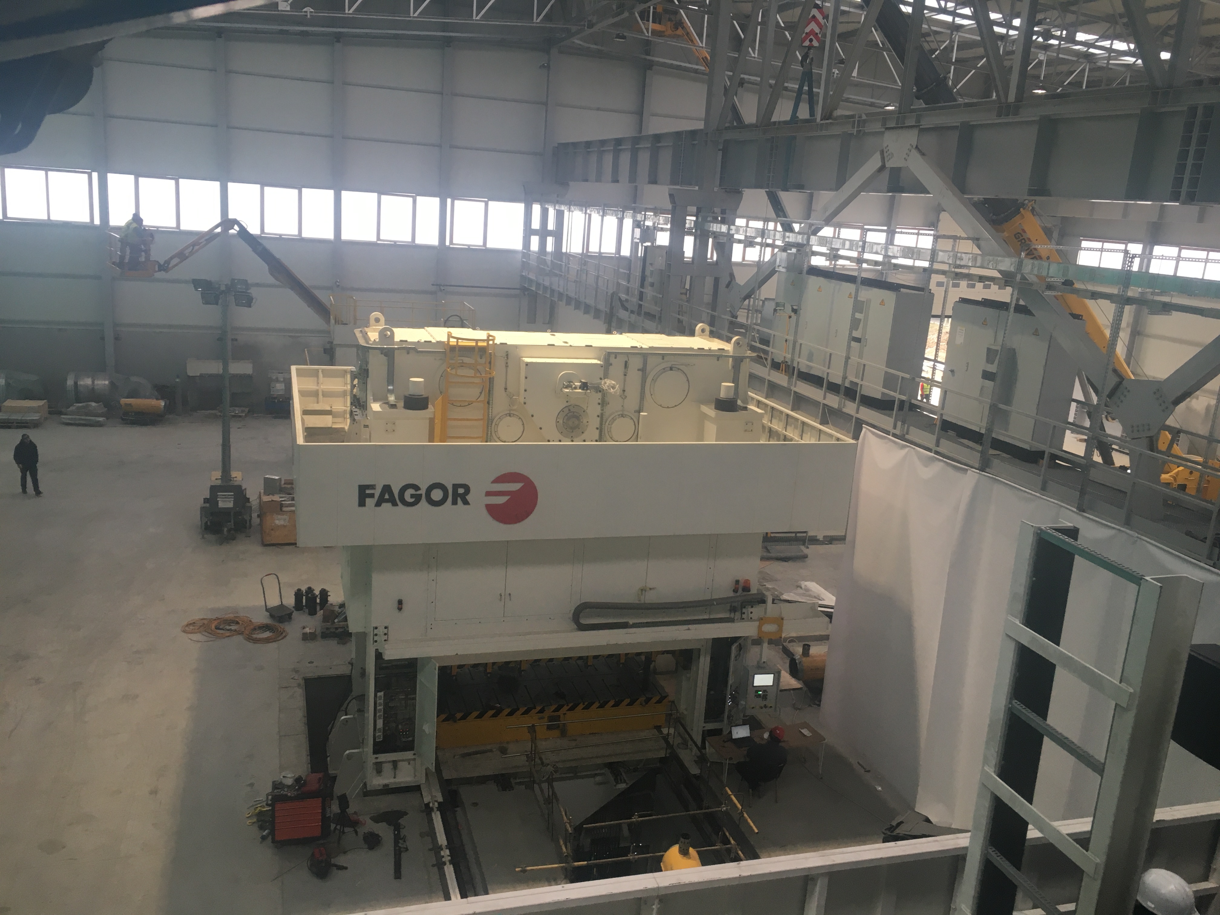 1600ton Fagor Servo Pres Montajı