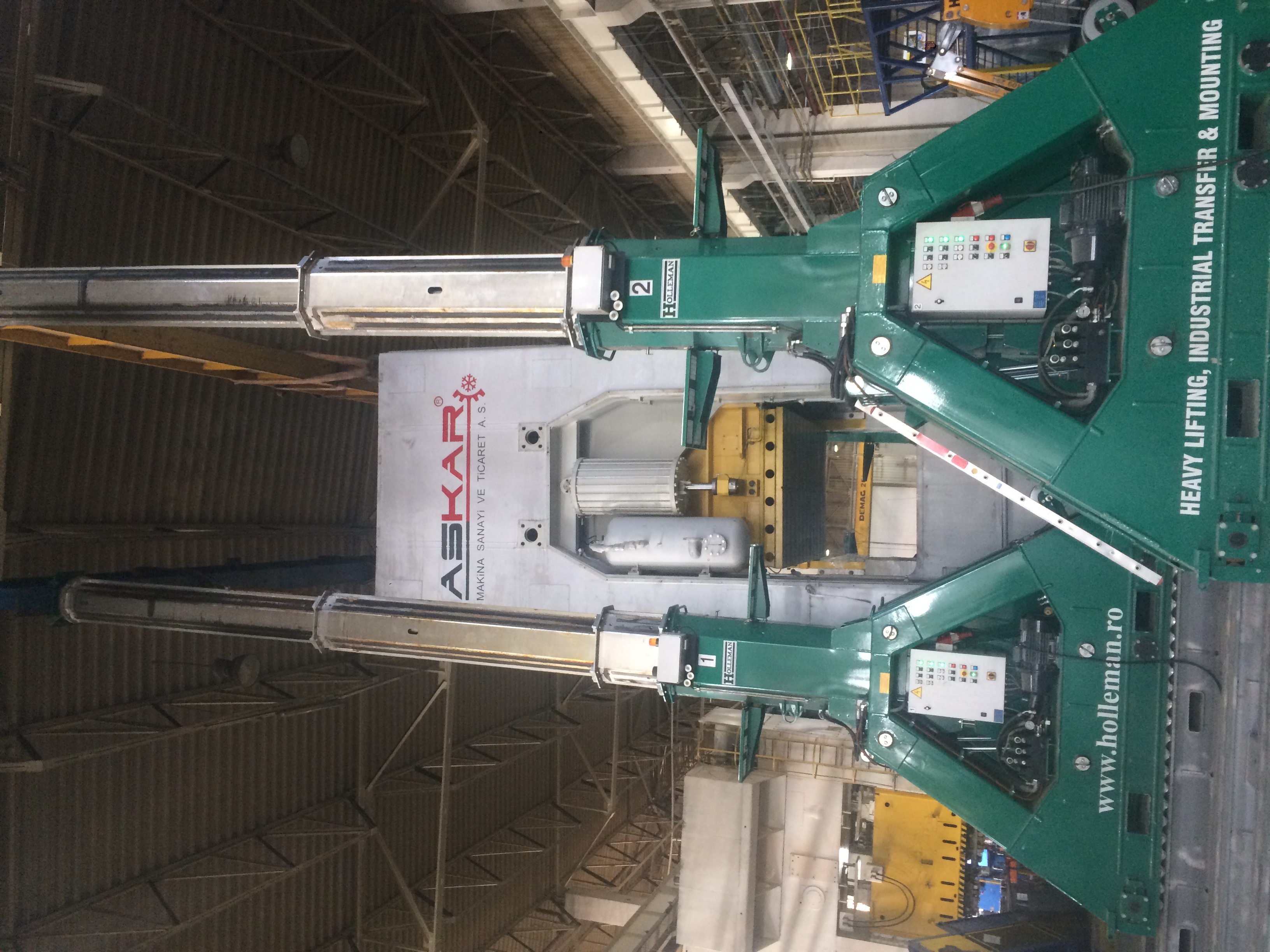Bursa - Romanya 500ton Fagor Pres Taşıma