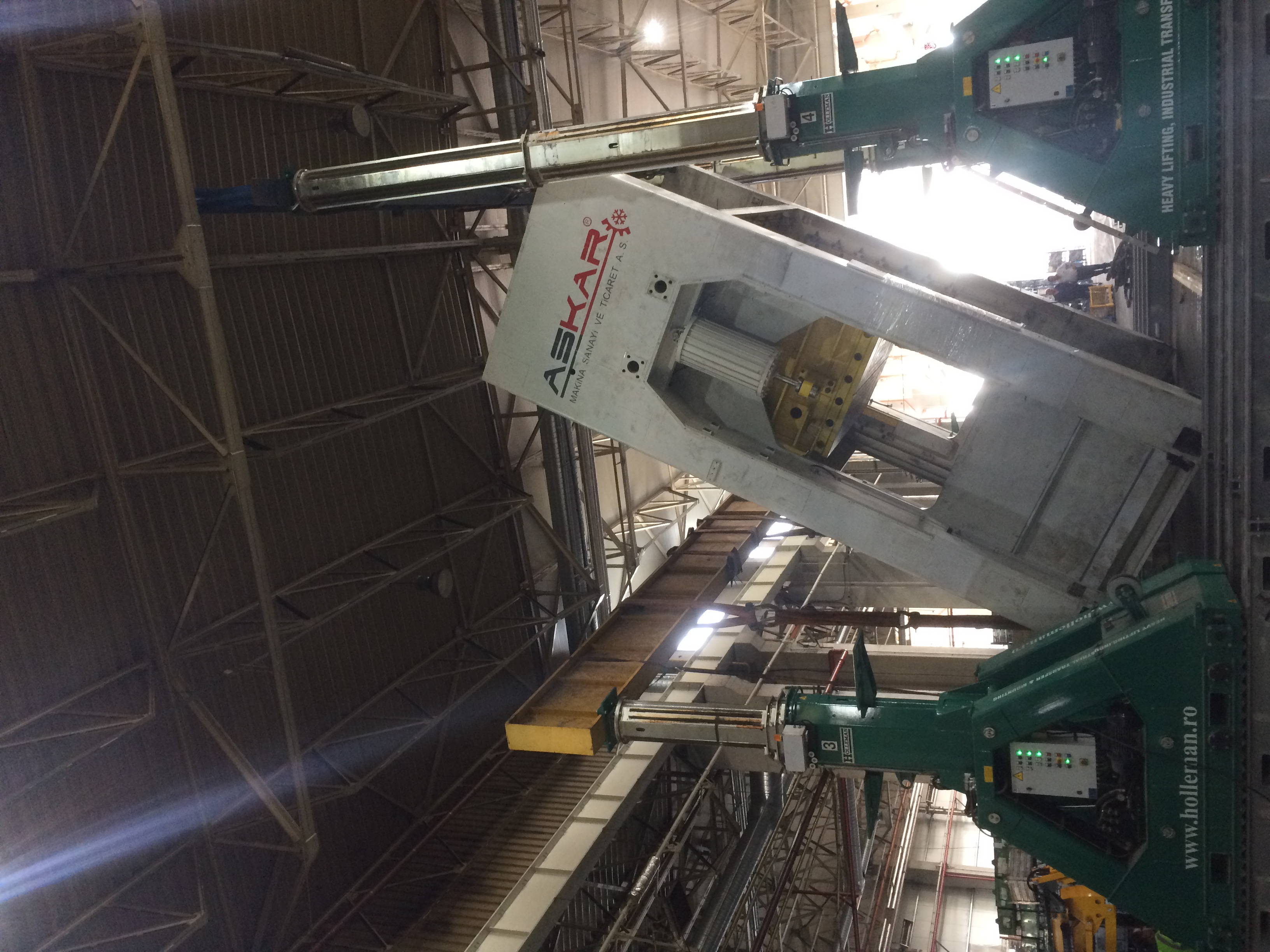 Bursa - Romanya 500ton Fagor Pres Taşıma