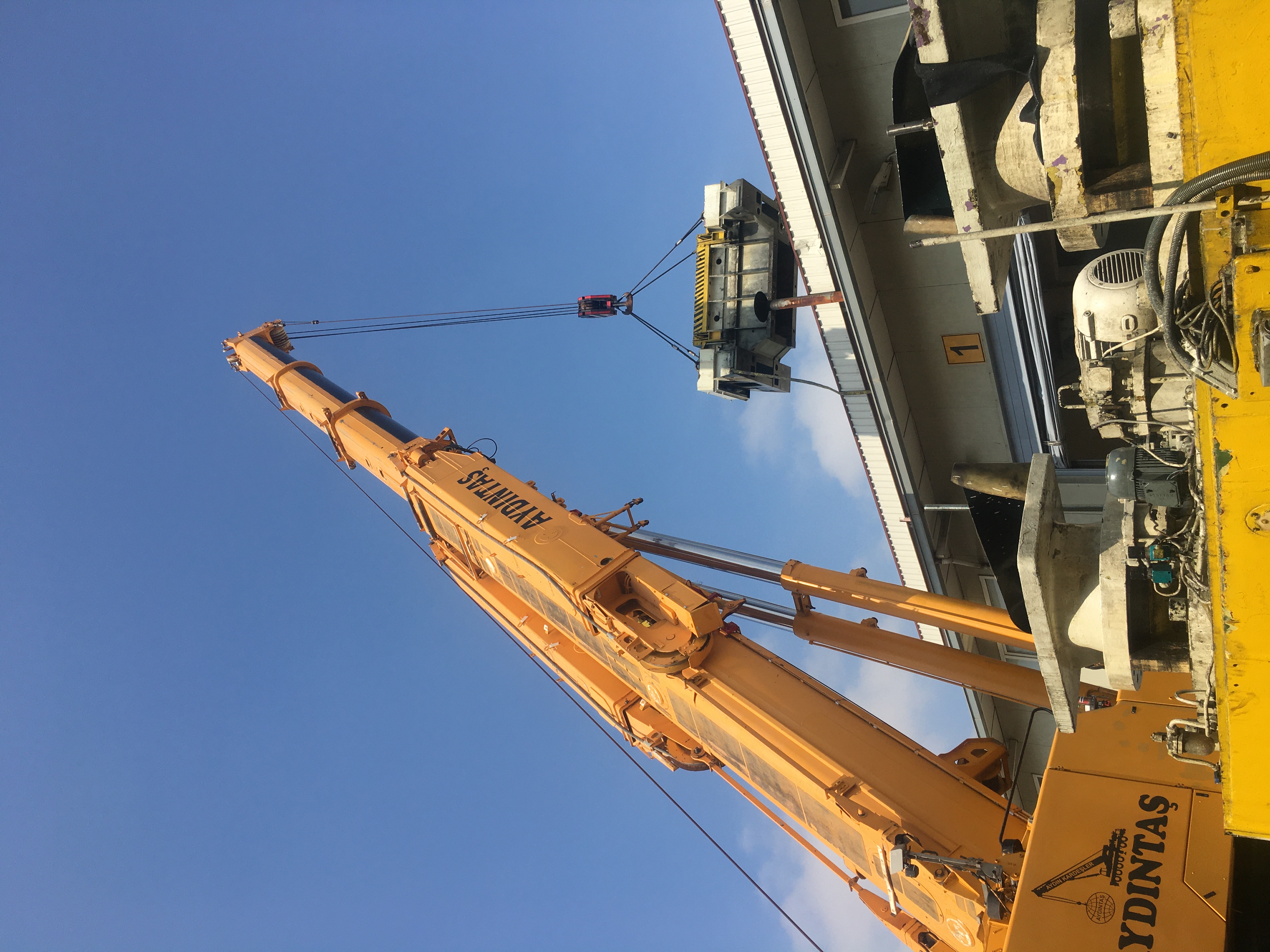 500ton Schuller Pres Taşıma